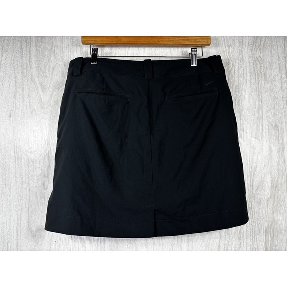 Nike Tour Performance Dri-FIT Black Golf Tennis Skort Skirt Womens M - Picture 3 of 6
